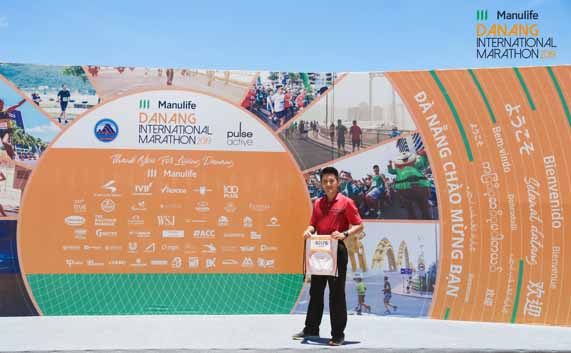 Taiwanese runners came to Danang for the big marathon in South East Asia
