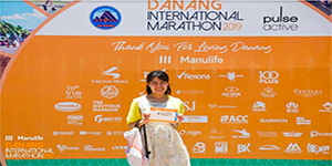 Á Quân Shonan International Marathon tham dự Manulife Danang International Marathon 2019
