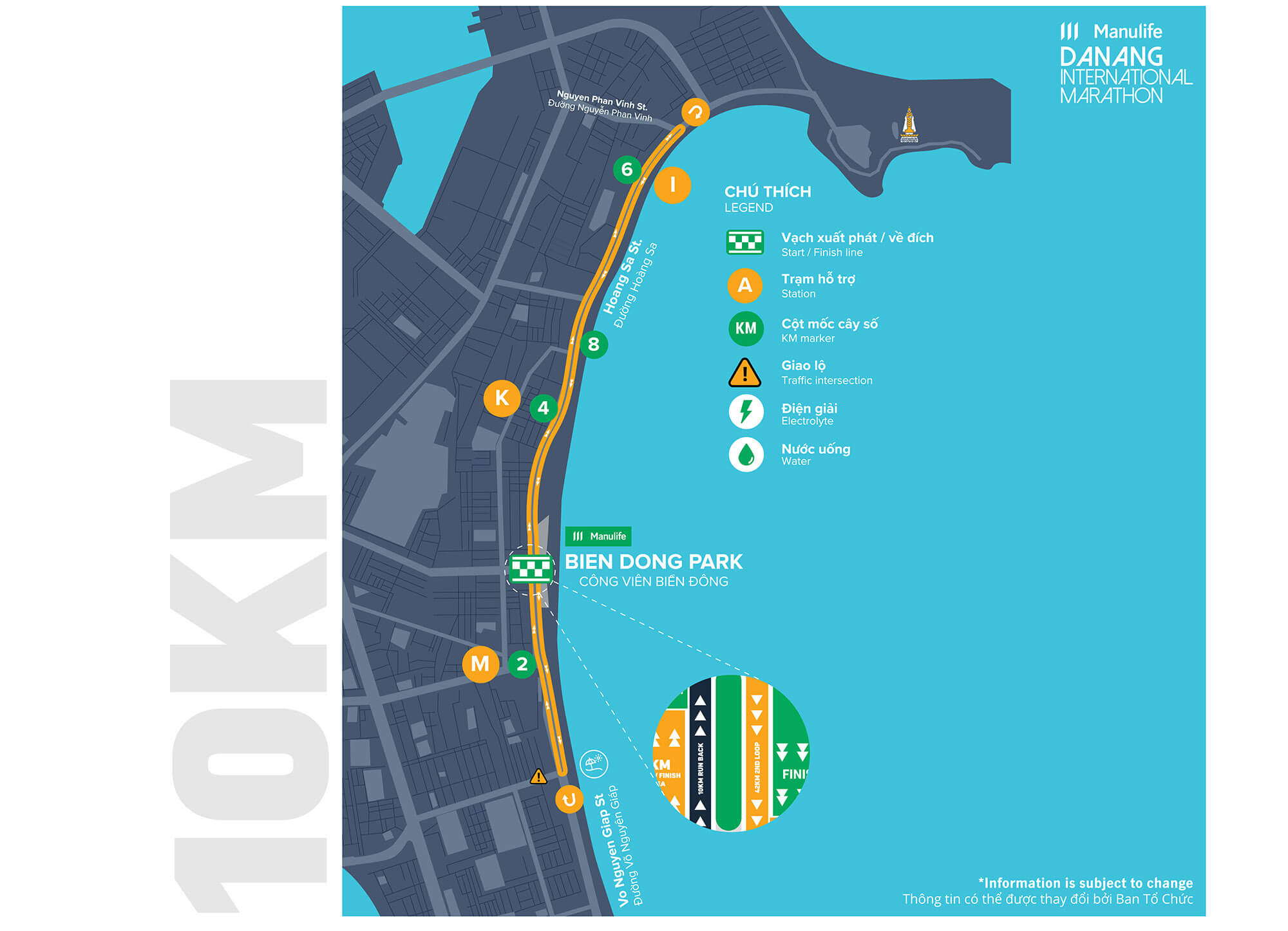 Đăng ký 10km, Manulife Danang International Marathon 2021